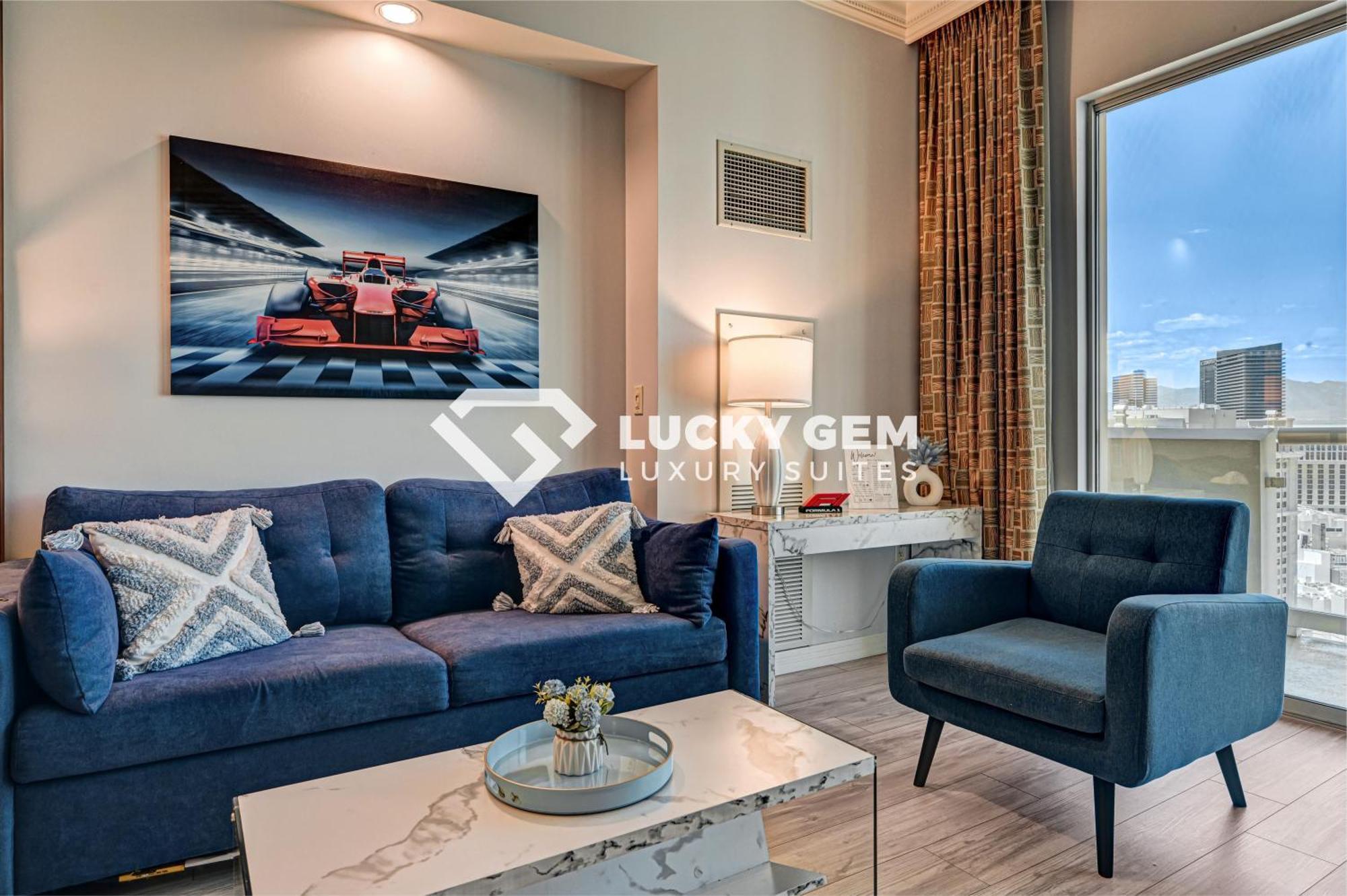 Lucky Gem Penthouse & Luxury Suites At Signature Resort, Balcony Strip View 3505 Las Vegas Exterior foto